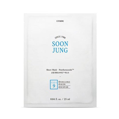 EtudeHouse SoonJung Mask Panthensoside 10 sheets