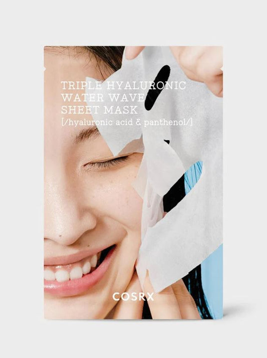 Cosrx Triple Hyularonic Water Wave Sheet Mask