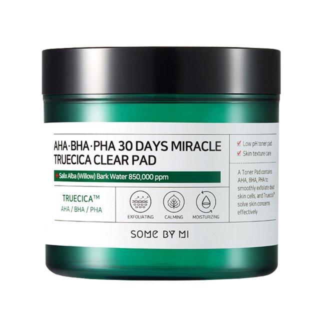 Somebymi AHA BHA PHA 30 Days Miracle Truecica Clear Pad 70ea