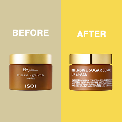 ISOI Bulgarian Rose Intensive Sugar Scrub Lip&Face 60g