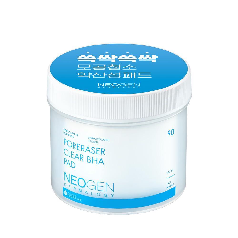 NeoGen DERMALOGY PORERASER CLEAR BHA PAD 160ML (90 PADS)