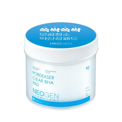 NeoGen DERMALOGY PORERASER CLEAR BHA PAD 160ML (90 PADS)