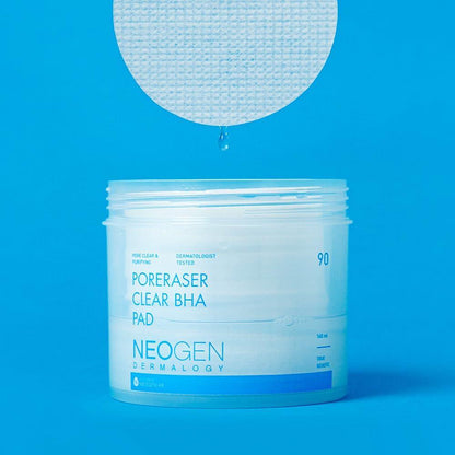 NeoGen DERMALOGY PORERASER CLEAR BHA PAD 160ML (90 PADS)