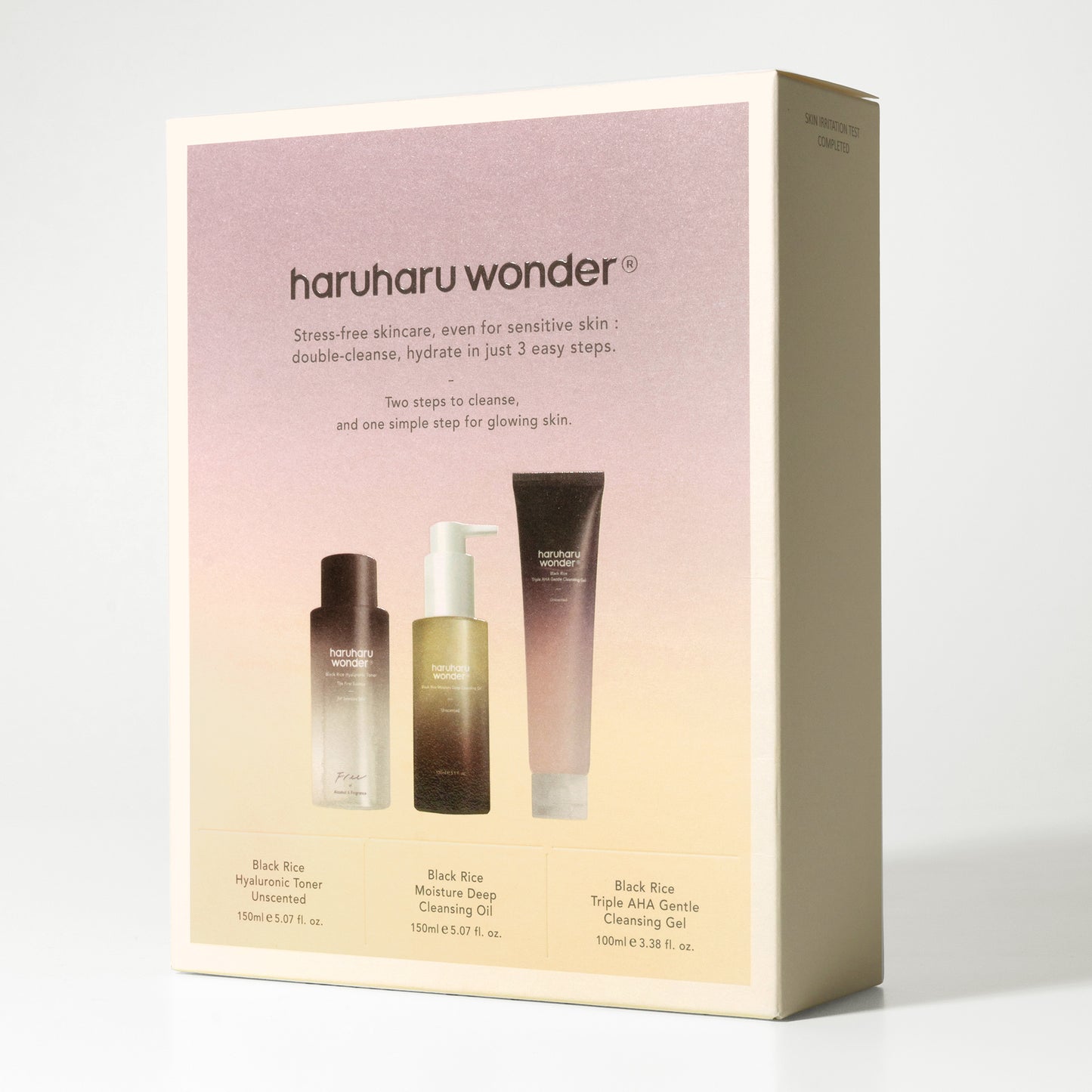 Haruharuwonder Cleanse & Glow set