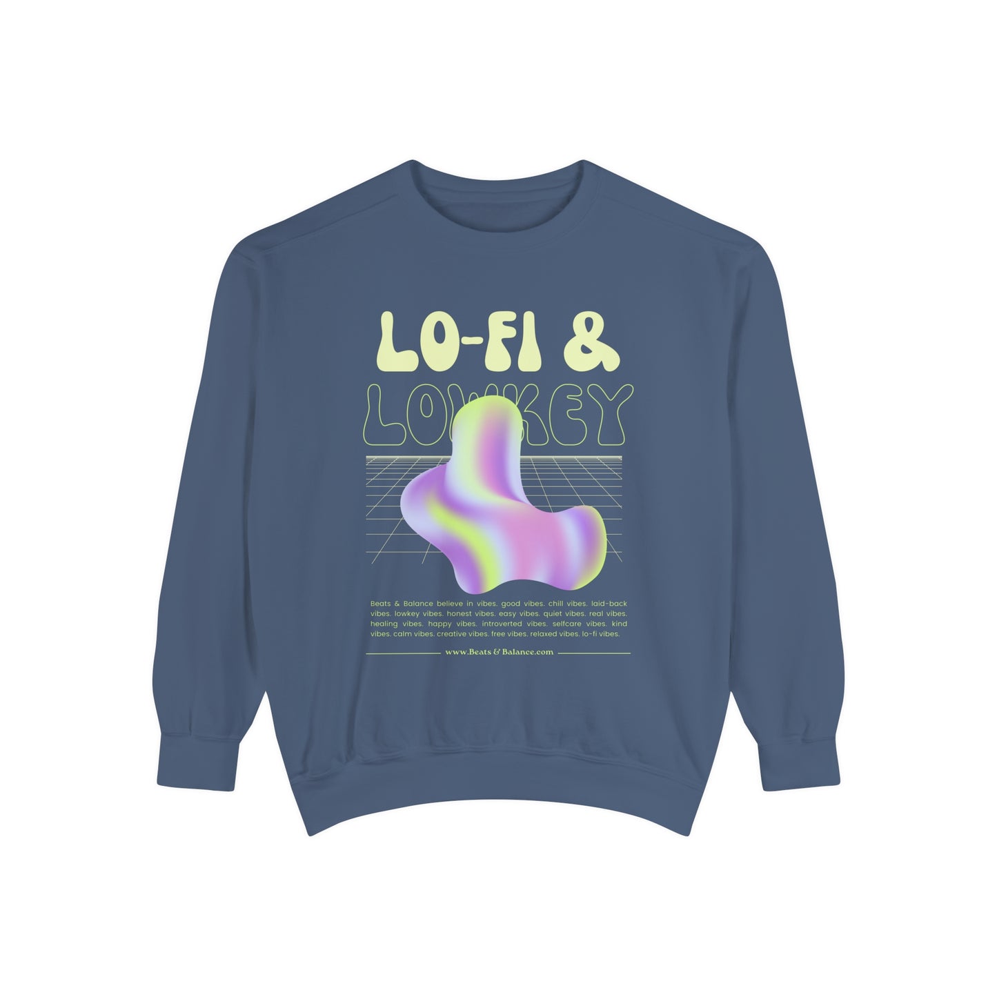 Lo-fi &amp; Lowkey B&amp;B 스웨트셔츠