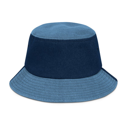 Esthetician approved, " Sunblocker" Denim bucket hat