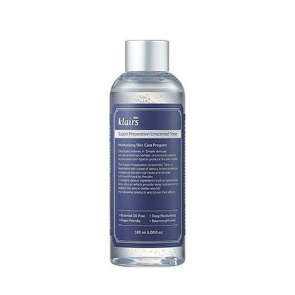 Klairs Supple Preparation Unscented Toner 180ml