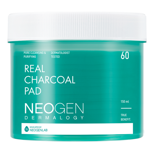 NeoGen DERMALOGY REAL CHARCOAL PAD 150ML (60 PADS)