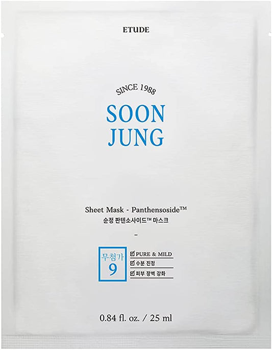 EtudeHouse SoonJung Mask Panthensoside 10 sheets