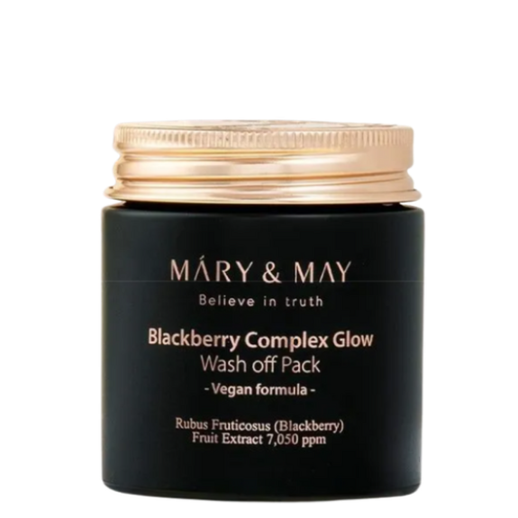 MARY&MAY Blackberry Complex Glow Wash off Pack 125g