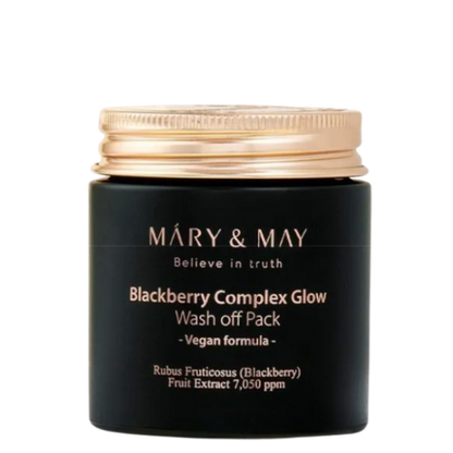 MARY&MAY Blackberry Complex Glow Wash off Pack 125g