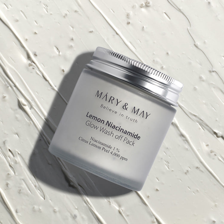 MARY&MAY Lemon Niacinamide Glow Wash Off Pack 125g