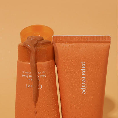 PapaRecipe Carrot Solution Mud Cream Mask 100ml