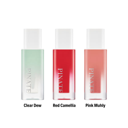 Pinate Natural Bloom Lip Oil Serum - 3 color set